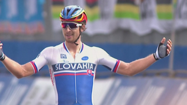 Peter Sagan, la vittoria a Richmond 2015