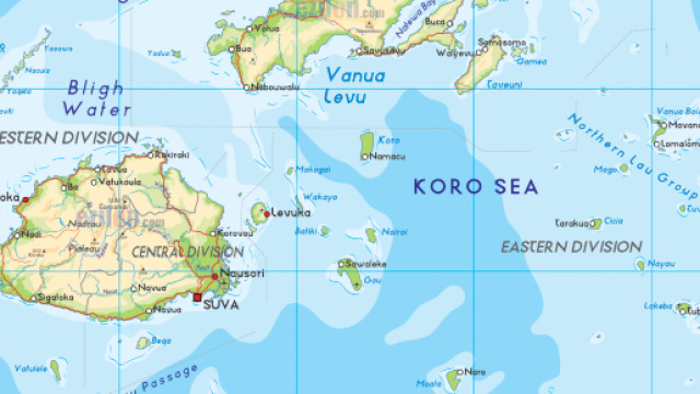 Forte scossa di terremoto alle isole Fiji