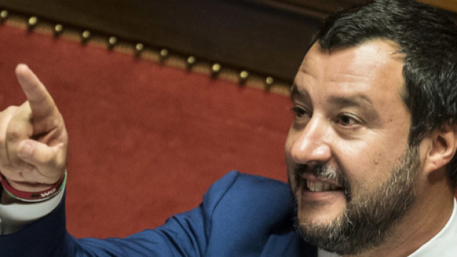 Matteo Salvini dopo la conferma del sequestro dei fondi alla Lega: 'Gli italiani sono con noi'
