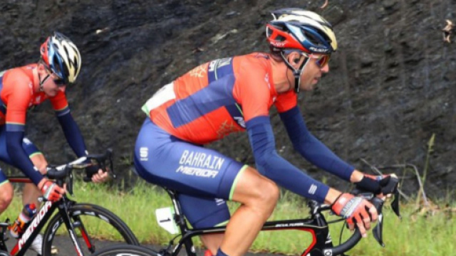Vincenzo Nibali nella fuga decisiva