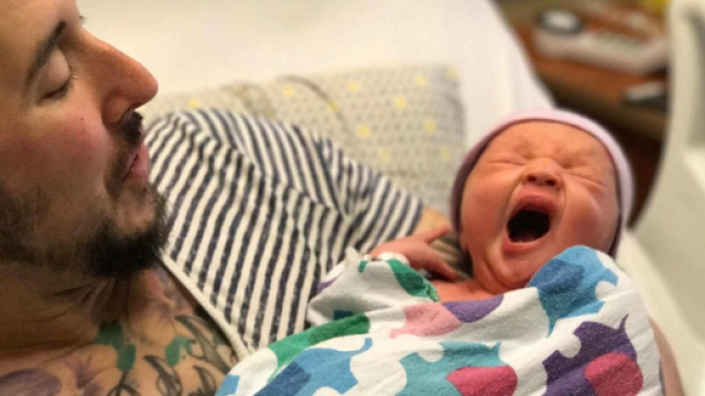 Gay man pregnant with his husband's child gives birth to an ... - pinknews.co.uk