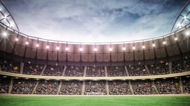 Poster stade championnat d'Europe de football - D&eacute;coration sportive - scenolia.com