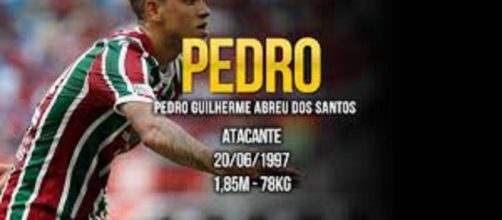 Delantero del Brasil Pedro Gulherme en los ojos de los clubes Europeos