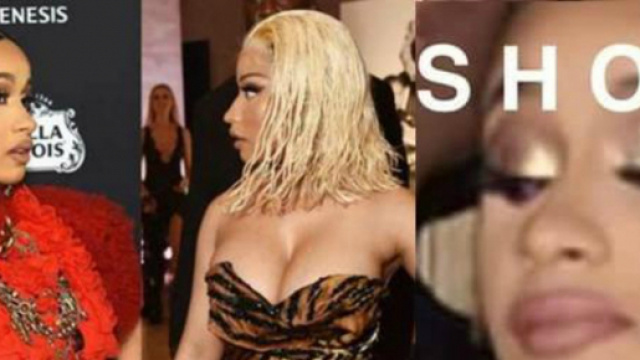 Cardi B e Nicki Minaj: rissa sfiorata alla New York Fashion Week.