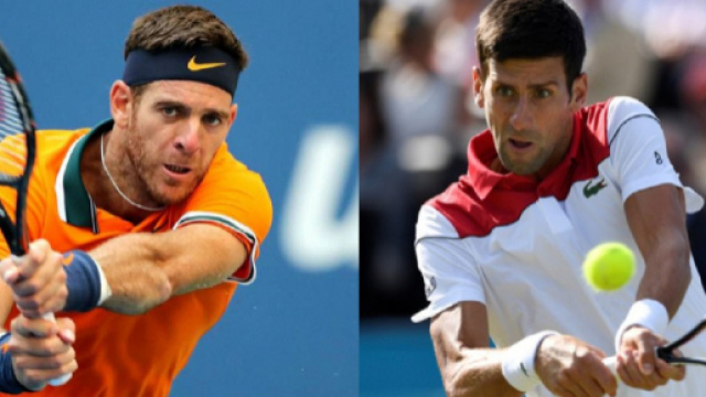 Juan Martin Del Potro e Novak Djokovic, finalisti ai US Open 2018