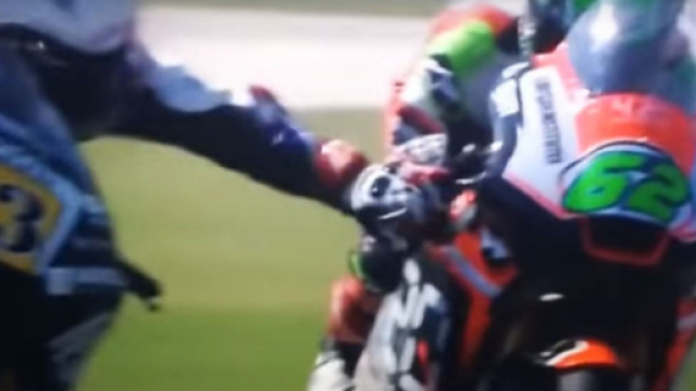 L'istante del folle gesto di Fenati