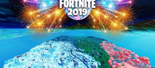 Image from &lsquo;LIVE New Years Event in Fortnite!&rsquo; [Image Credit: Chuck/YouTube Screenshot]