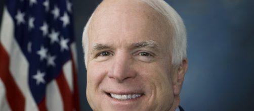 John McCain is one of many famous people that passed away in 2018. [image source: United States Congress- Wikipedia]