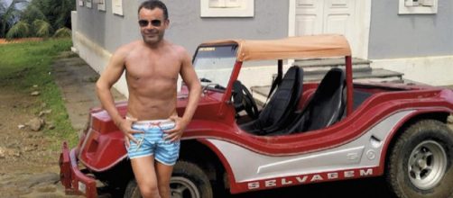 Jorge Javier Vazquez, durante sus vacaciones de Navidad. / Lecturas