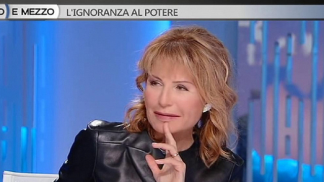 Lilli Gruber, conduttrice di Otto e Mezzo
