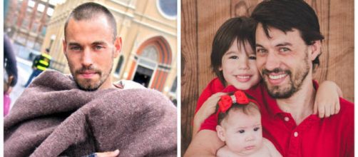 Ap&oacute;s foto da esquerda viralizar, a vida de Rafael se transformou. (Reprodu&ccedil;&atilde;o/R7)