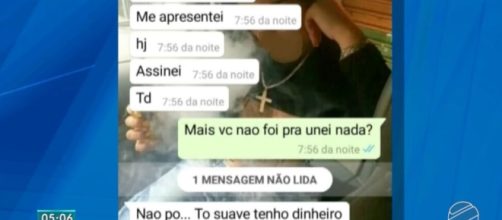 Policia Civil tem acesso a print's de conversas das agressoras (Foto: Reprodu&ccedil;&atilde;o/TV Morena)