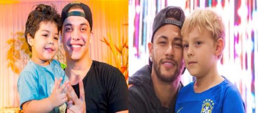 Wesley Safad&atilde;o e Neymar Junior desembolsam bolada para pens&atilde;o dos filhos (Foto: PDN Entretenimento)