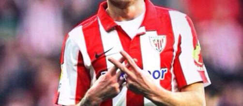 Ibai G&oacute;mez en su etapa anterior en el Athletic