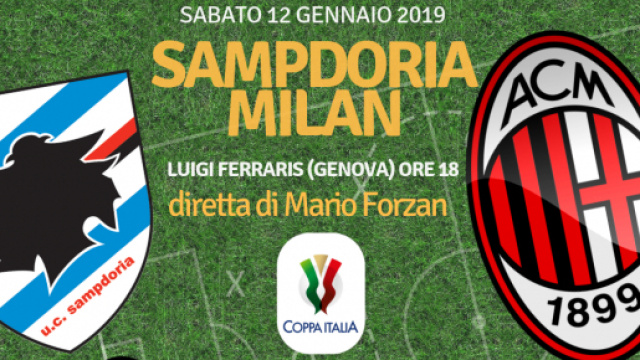 COPPA ITALIA: Sampdoria - Milan a Marassi in diretta su blastingnews.com