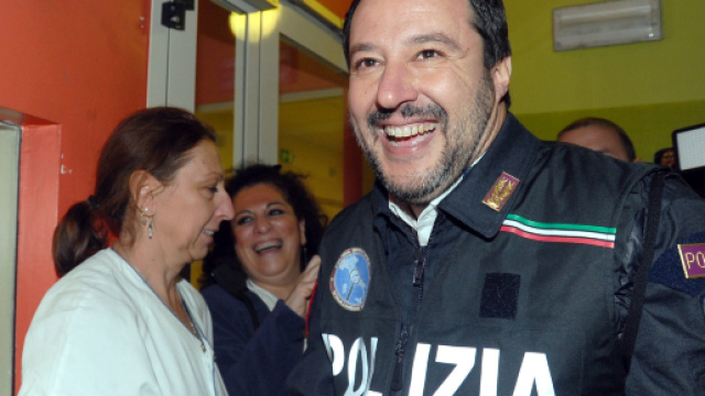 Matteo Renzi contro Matteo Salvini.
