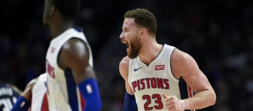 Blake Griffin led the Pistons to victory on Saturday (Jan. 11) with 44 points in Los Angeles. [Image via NBA/YouTube screencap]