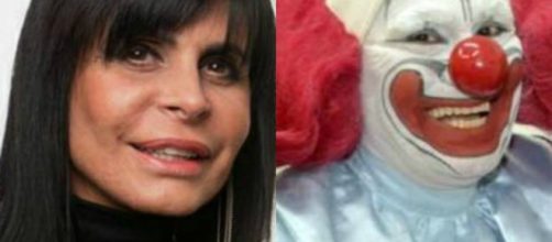 Gretchen e o palha&ccedil;o Bozo (Reprodu&ccedil;&atilde;o)