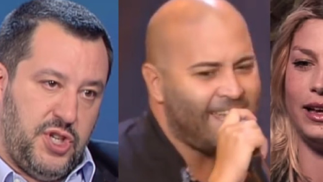 Giuliano Sangiorgi ed Emma Marrone, tra i cantanti che si sono schierati contro Matteo Salvini.