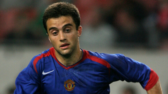 Giuseppe Rossi ai tempi di Manchester