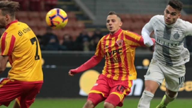 Lautaro Martinez decisivo in Inter-Benevento