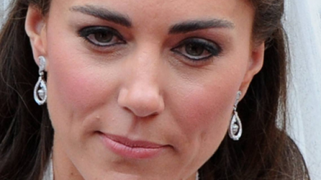 Kate Middleton angry wedding eyes