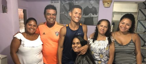 Danrley e sua fam&iacute;lia (Reprodu&ccedil;&atilde;o Gshow)