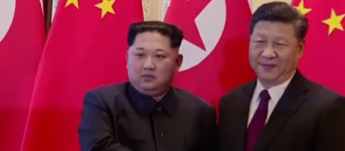 Kim Jong Un makes surprise visit to Beijing. [Image source/Financial Times YouTube video]