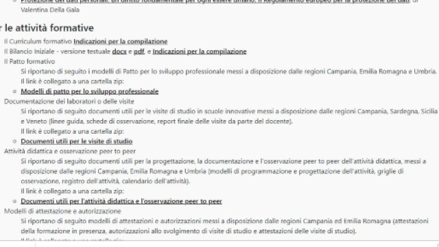 Indire neoassunti Toolkit i documenti per le attivit&agrave; formative