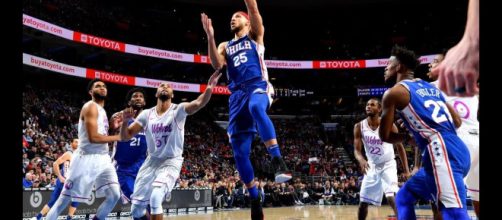 Ben Simmons and the Sixers defeated the Minnesota Timberwolves 149-107 on Tuesday (Jan. 15). - [NBA / YouTube screencap]