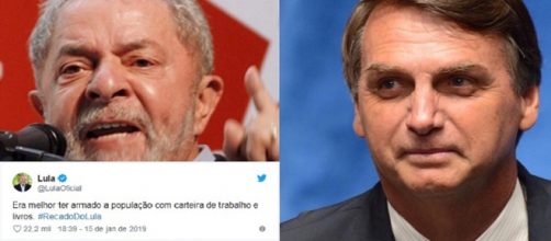 Ex-presidente Lula usa suas redes sociais para se manifestar contra decreto de Jair Bolsonaro sobre armas de fogo - (Astrogildo Pereira)