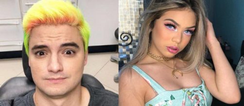 Felipe Neto e MC Melody (Reprodu&ccedil;&atilde;o/Instagram)