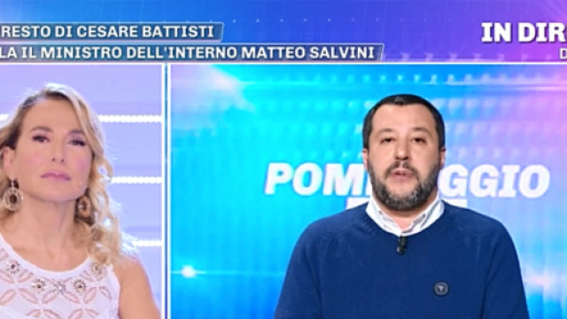 Barbara D'Urso e Matteo Salvini. Blasting News