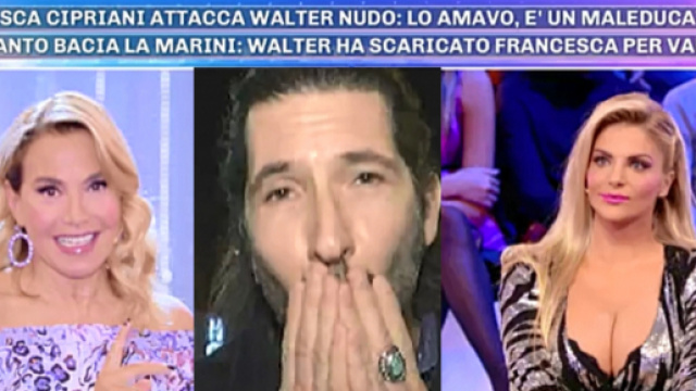 GF Vip, Francesca Cipriani contro Walter Nudo: 'Con me &egrave; stato un maleducato'