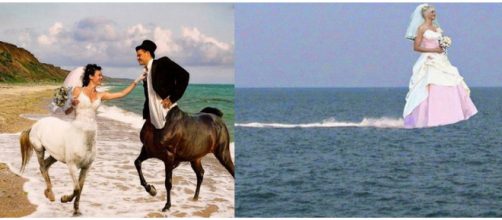 Essas fotos ficaram bizarras (Foto - Reprodu&ccedil;&atilde;o)