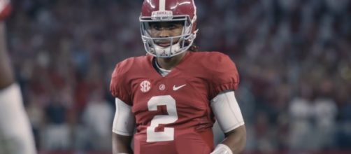 Jalen Hurts is heading to Oklahoma. - [Gosa Highlights / YouTube screencap]