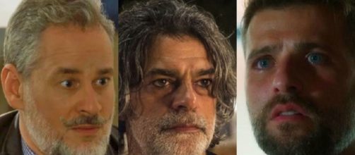 O gato Le&oacute;n se transforma em homem e ajuda Gabriel a desmascarar Eurico (Foto: TV Globo)