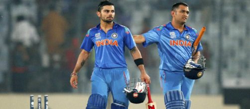 Virat Kohli scored yet another match-winning century before getting out at 131 runs. (Image via BCCI/Youtube screencap)