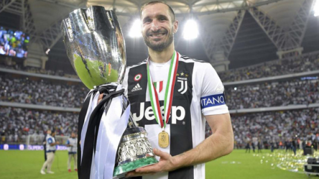 Juve, dopo la vittoria della Supercoppa giorno di riposo per capitan Chiellini e compagni