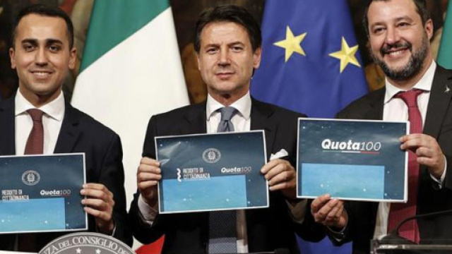 Pensioni, ok dal Cdm al decreto su Quota 100 e Opzione donna: le novit&agrave; in arrivo: interventi di Salvini, Di Maio e Conte