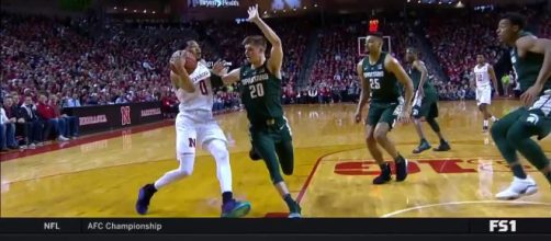 Nebraska basketball fans, players react to loss [Image via Big Ten Network/YouTube]