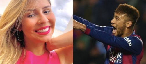 Neymar comentou em foto de Mar&iacute;lia no instagram. (Reprodu&ccedil;&atilde;o)