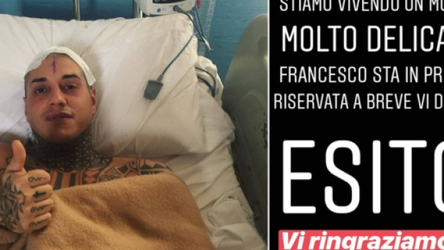 Francesco Chiofalo commenta il post operazione: &lsquo;Sono dimagrito 10kg e non muovo le gambe&rsquo;.