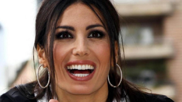 Gregoraci alla sfilata Pitti di Firenze