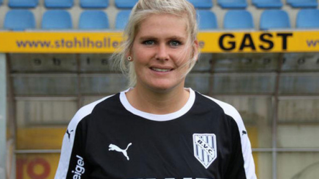 Imke W&uuml;bbenhorst ha replicato ironicamente ad un quesito sessista