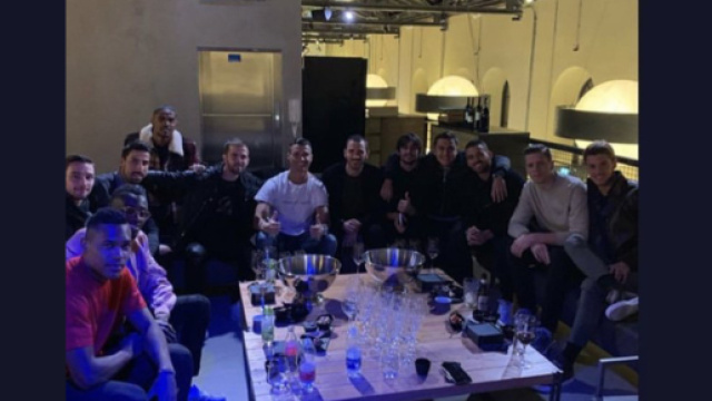 Juventus, ieri sera festa per celebrare la Supercoppa