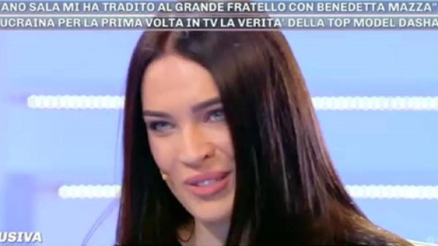 La modella Dasha Dereviankina: