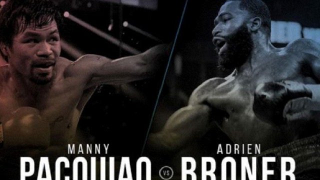 Live stanotte su Dazn il match tra Manny Pacquiao ed Adrien Broner, valido per il titolo mondiale dei pesi welter versione WBA
