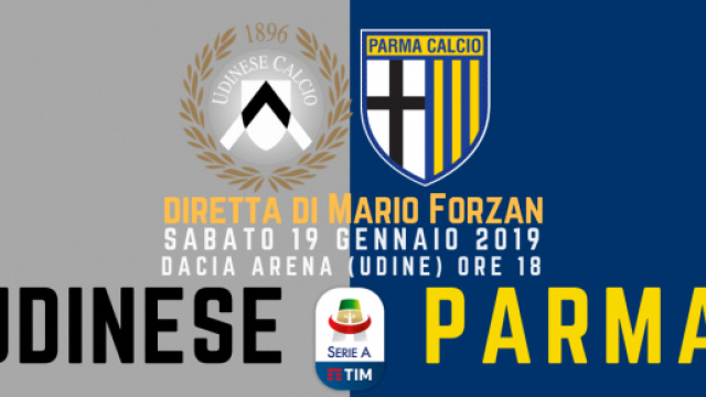 Girone di ritorno: Udinese Parma 19ma giornata