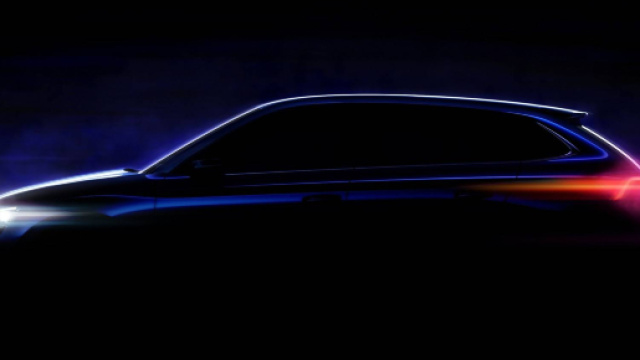 Teaser di un modello Skoda, la casa ceca ha un'importante auto da lanciare nel 2019.